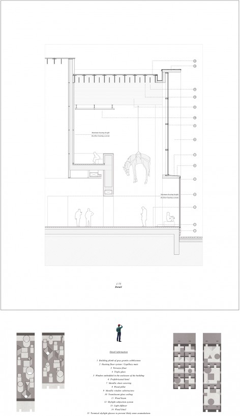 细部剖面图 section detail