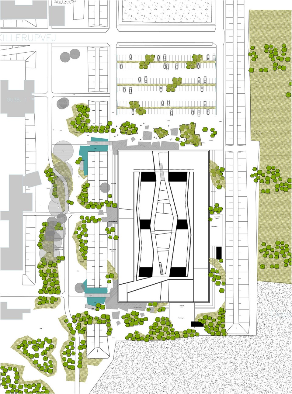 版权C. F. Møller Architects : site 区位图
