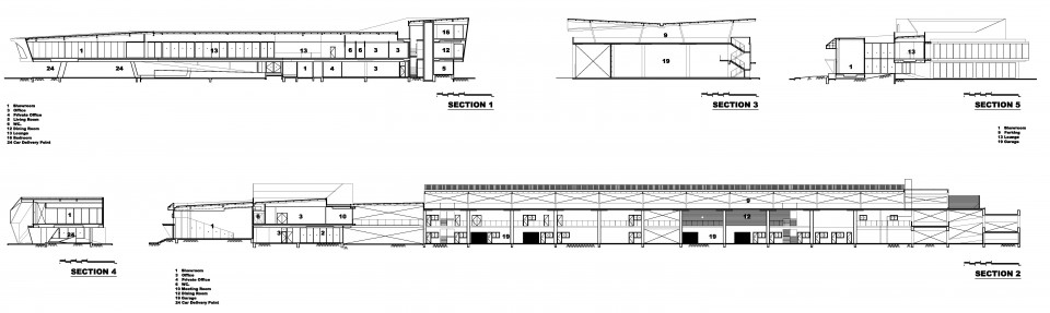065-HONDA NAKORNCHAISRI showroom by OFFICE AT