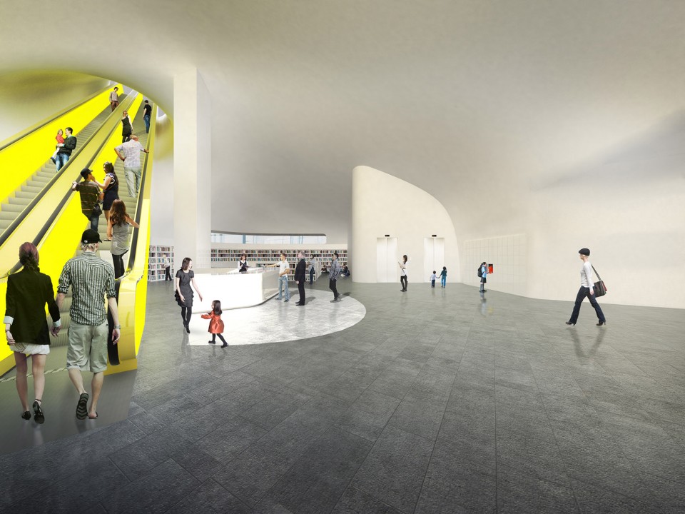 14_24-hour Reading RoomOPEN’s proposal for the new Longhua Art Museum and Library, Shenzhen, China