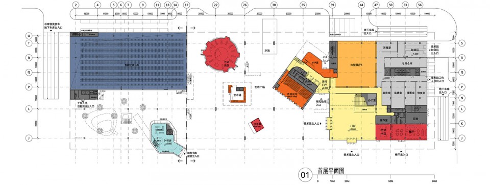 18_Ground Floor PlanOPEN’s proposal for the new Longhua Art Museum and Library, Shenzhen, China