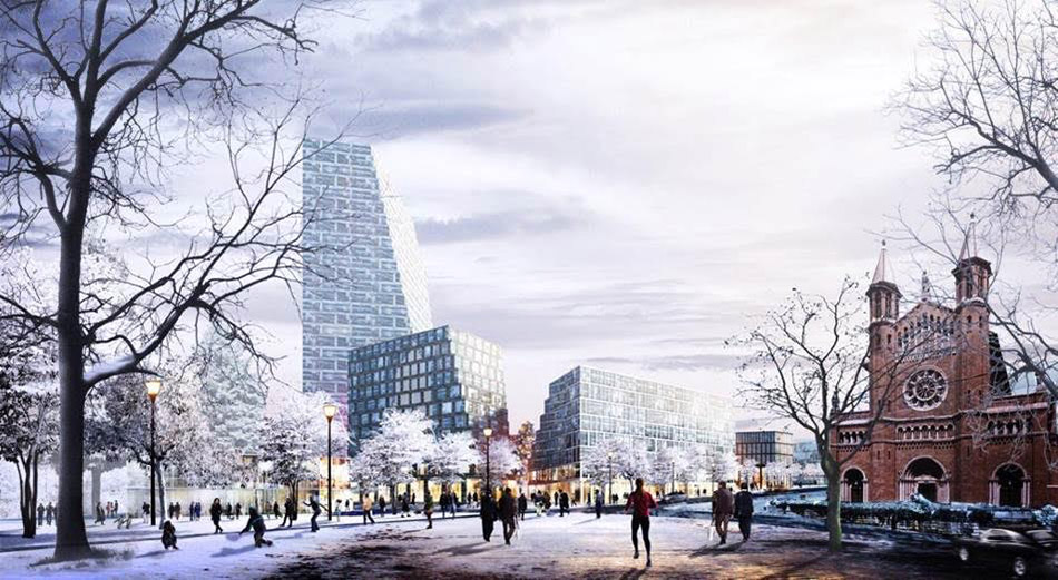 BIG Reshapes Pittsburgh With Master Plan For Lower Hill District5