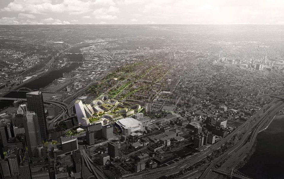 BIG Reshapes Pittsburgh With Master Plan For Lower Hill District6