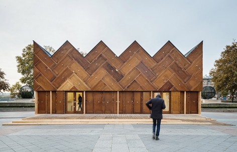 循环展亭，巴黎 / ENCORE HEUREUX architectes