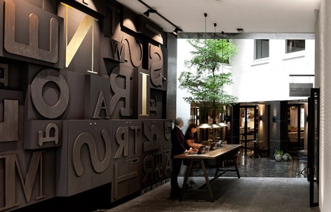 INK酒店，荷兰 / concrete