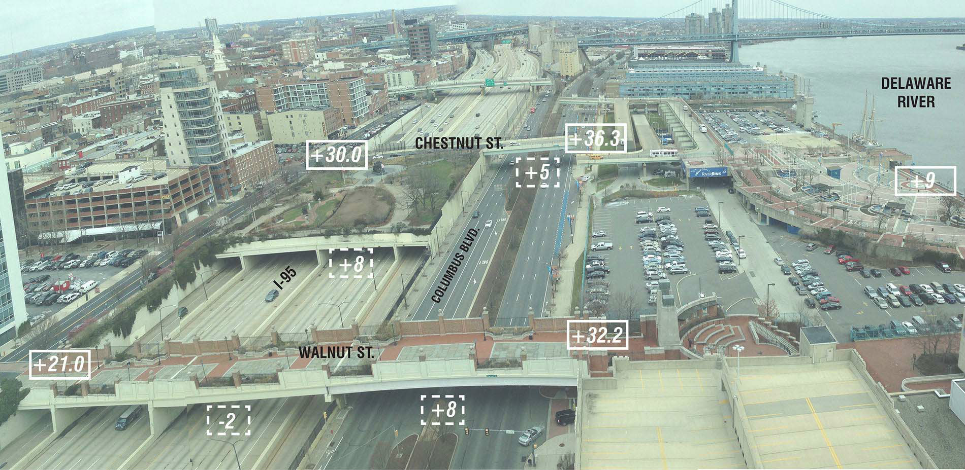 2015 ASLA AWARD OF ANALYSIS AND PLANNING Penn’s Landing Redevelopment