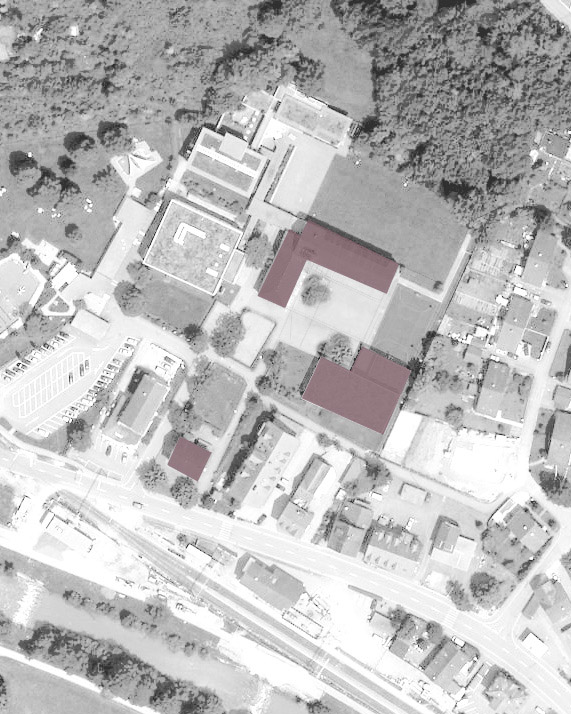 08 Primary school Hirsgarten Rikon by Michael Meier Marius Hug Architekten 031-AF-Turnhalle-Schnitt_site plan