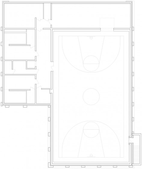 03 Turnhalle Grundriss