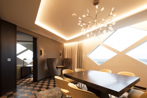 13_Photo Mecanoo_Diamant suite Hilton Amsterdam Airport Schiphol