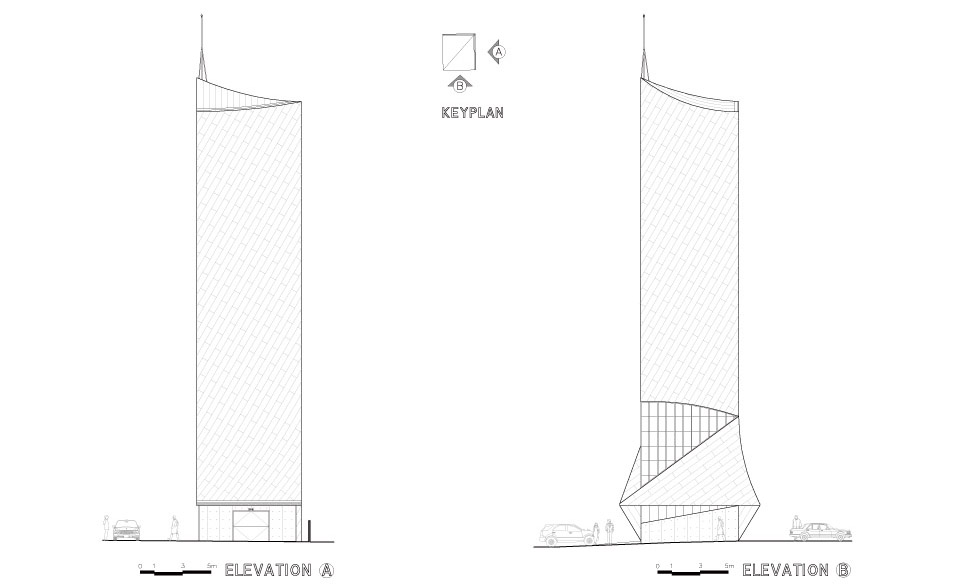 White Boat by IROJE KHM Architects (3)ELEVATION-A,B