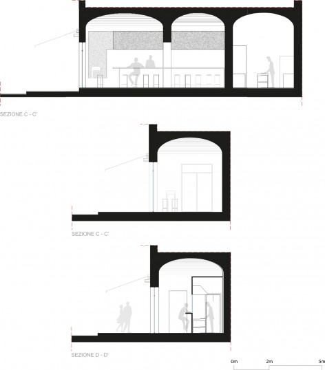 sections Ai Giudici by Studio DiDea