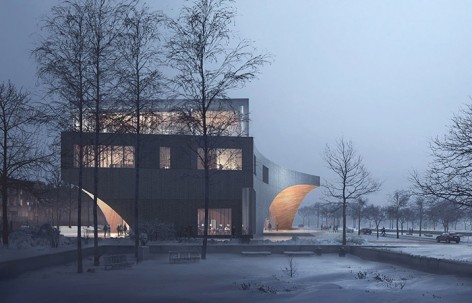 天普大学新图书馆，美国 / Snøhetta
