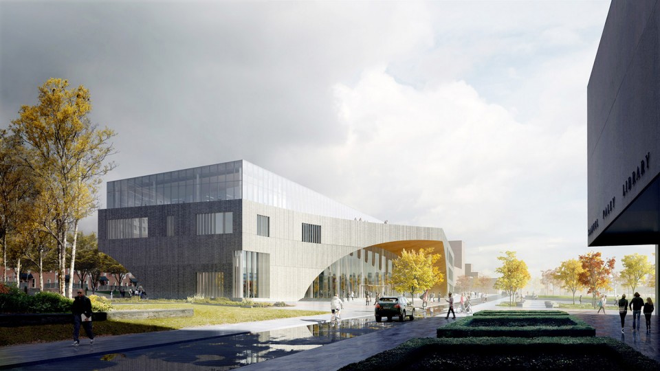 002-New Library for Temple University in Philadelphia by Snøhetta