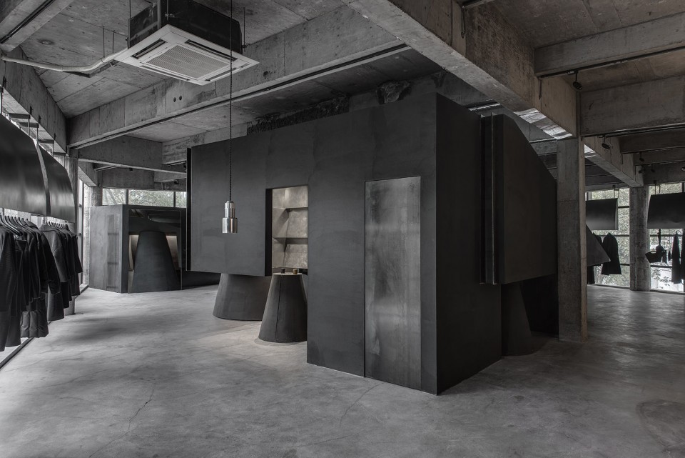 010 c饰品间和试衣间Black cant system by Hangzhou ah well interior