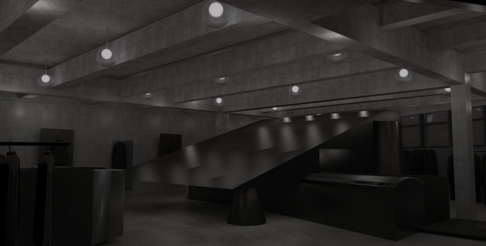 013 HEIKE前景效果图Black cant system by Hangzhou ah well interior