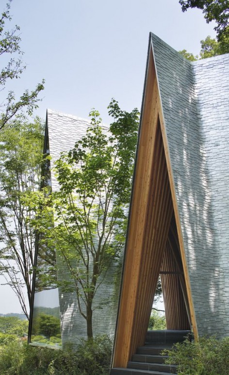 015-Sayama Forest Chapel by Hiroshi Nakamura & NAP Co.,Ltd.