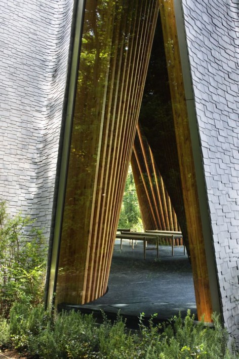 016-Sayama Forest Chapel by Hiroshi Nakamura & NAP Co.,Ltd.