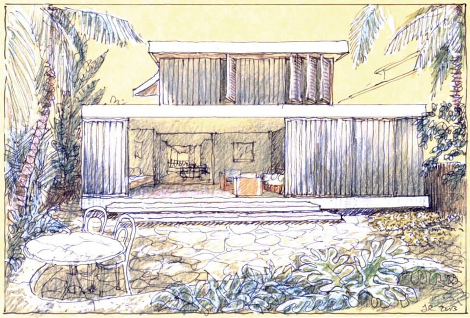 022-Luigi Rosselli Architects Beach House On Stilts