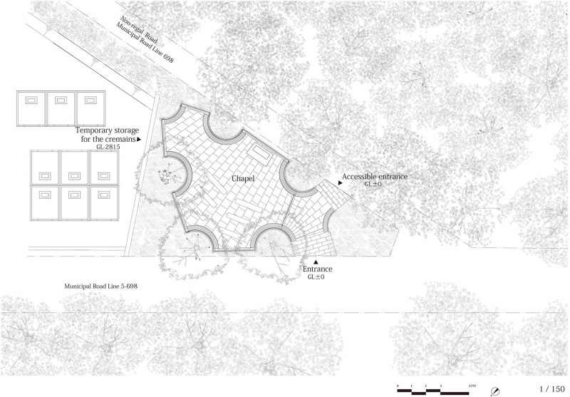 Sayama Chapel_floor plan 1_150_EN