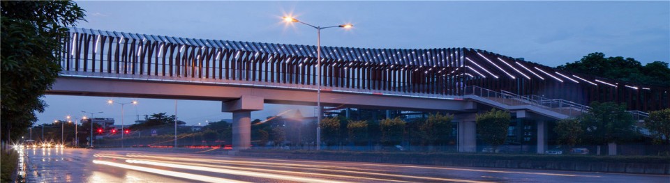 1 photo p4_1 Foshan New City Village Walkway Bridge