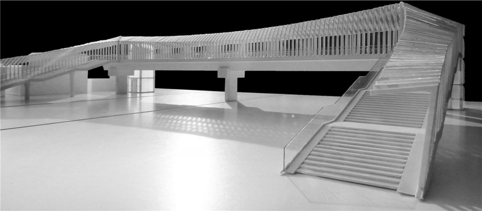 2 model p3_08 Foshan New City Village Walkway Bridge