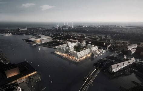 Christiansholm岛区，丹麦 / COBE