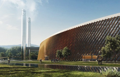 中国深圳将建立世界最大垃圾焚烧发电厂 / Schmidt Hammer Lassen Architects and Gottlieb Paludan Architects