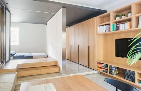 折叠公寓，上海 / More Design Office (MDO)