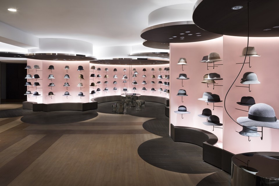 nendo designs compolux luxury retail store interior in tokyo