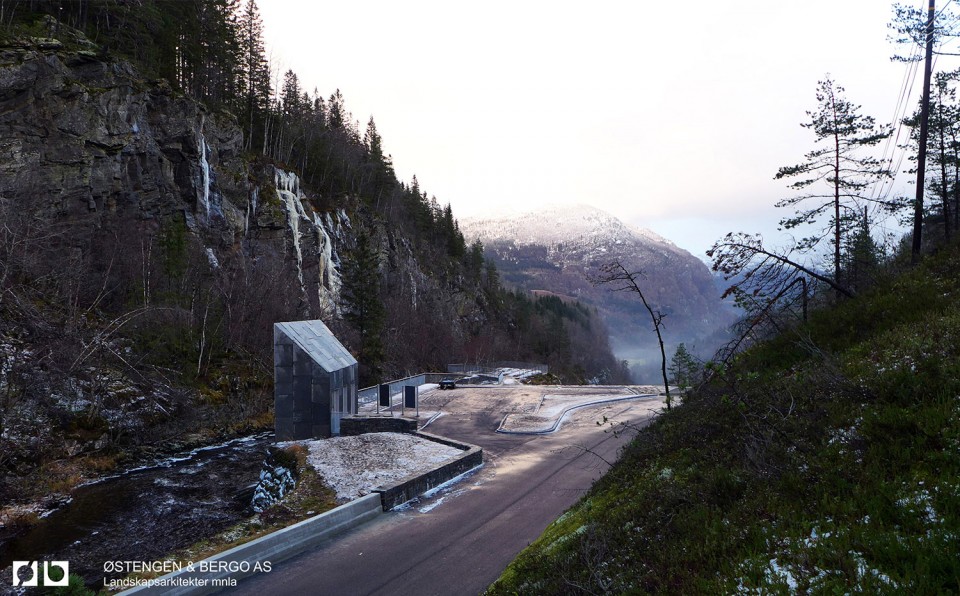 009-Skjervsfossen by Østengen & Bergo Landscape Architects