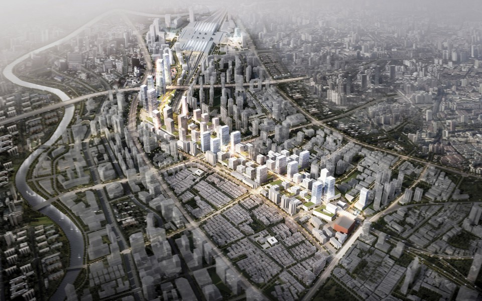 01-Birdview 1-Zhabei New Gateway