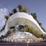 二环路上空的一千颗树，巴黎 / architects Sou Fujimoto & Manal Rachdi- OXO Architects