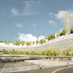 二环路上空的一千颗树，巴黎 / architects Sou Fujimoto & Manal Rachdi- OXO Architects