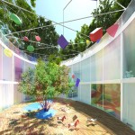 二环路上空的一千颗树，巴黎 / architects Sou Fujimoto & Manal Rachdi- OXO Architects