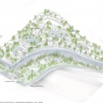 二环路上空的一千颗树，巴黎 / architects Sou Fujimoto & Manal Rachdi- OXO Architects