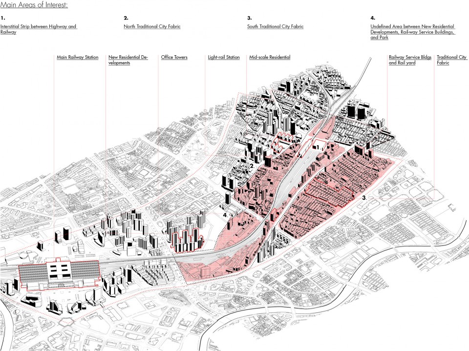 3 Site Analysis-International Student Urban Design Competition for Shanghai Railway Station Area by MIT Team