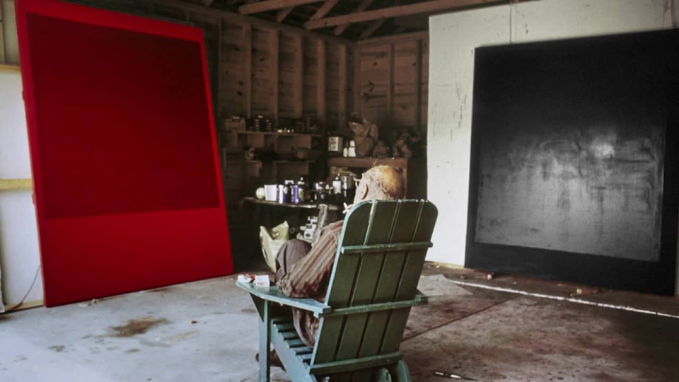 Rothko in work