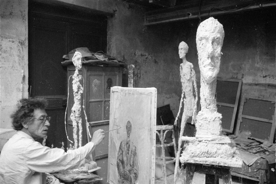 Giacometti in work-