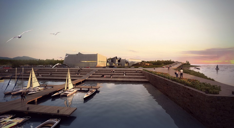 A_Rendering_Exterior_4 Qingdao Aquarium by PRO