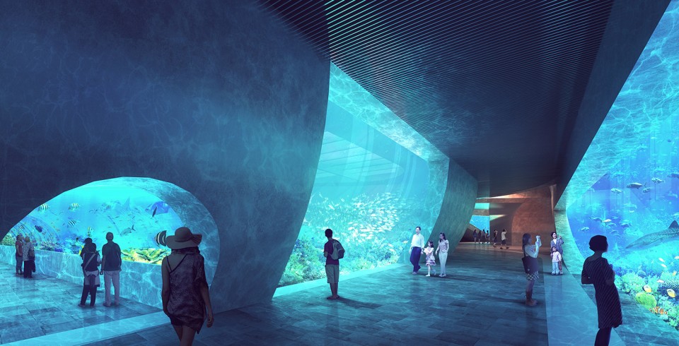 A_Rendering_Interior_2 Qingdao Aquarium by PRO