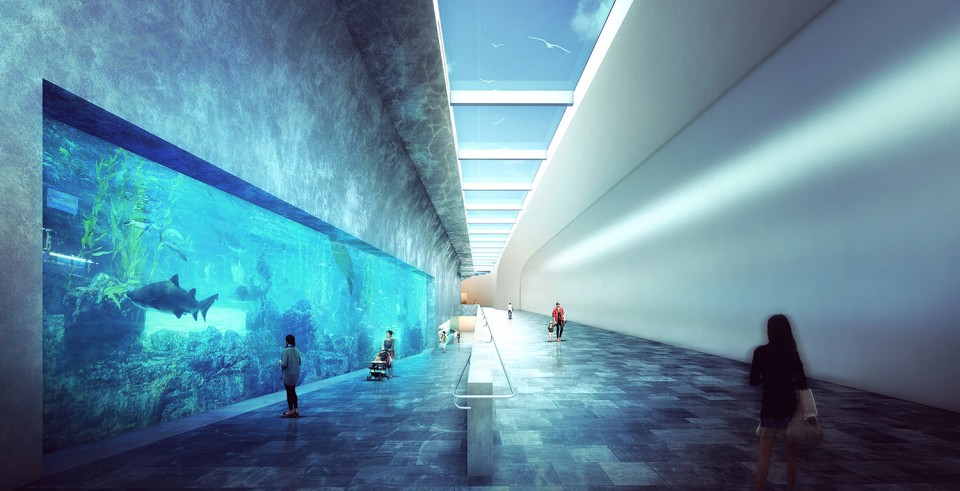 A_Rendering_Interior_4 Qingdao Aquarium by PRO