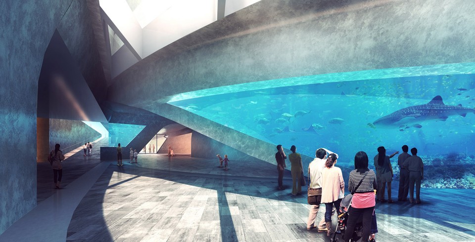 A_Rendering_Interior_5 Qingdao Aquarium by PRO
