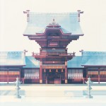 数字化风格插图 / James Gilleard