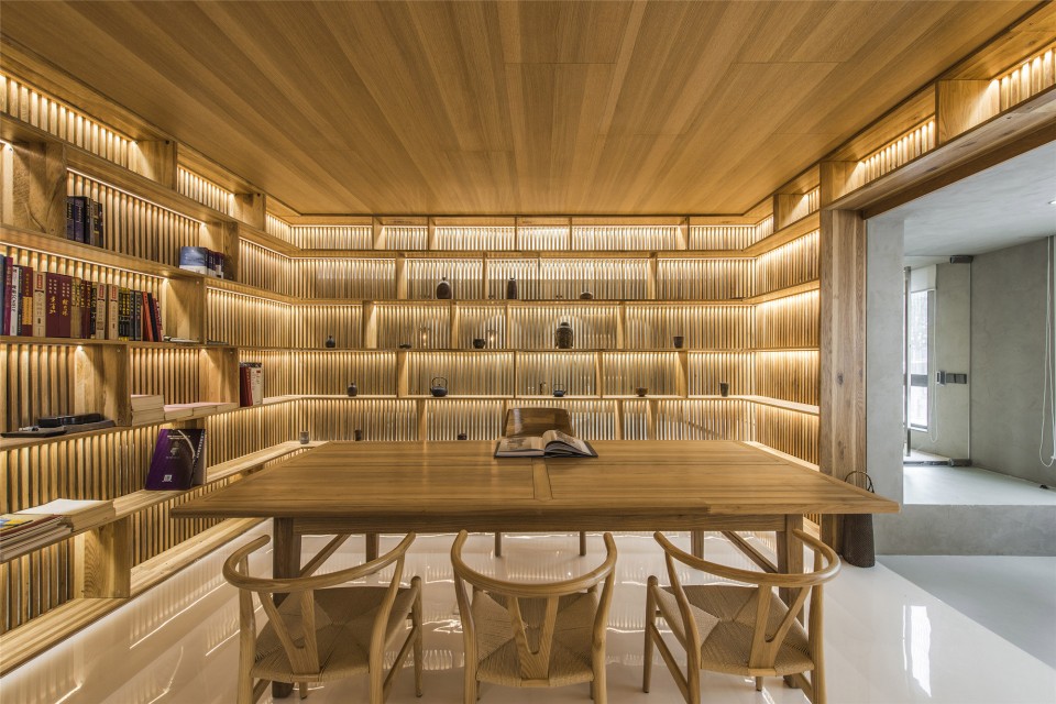 003书房 Haitang Villa, Beijing by Arch Studio