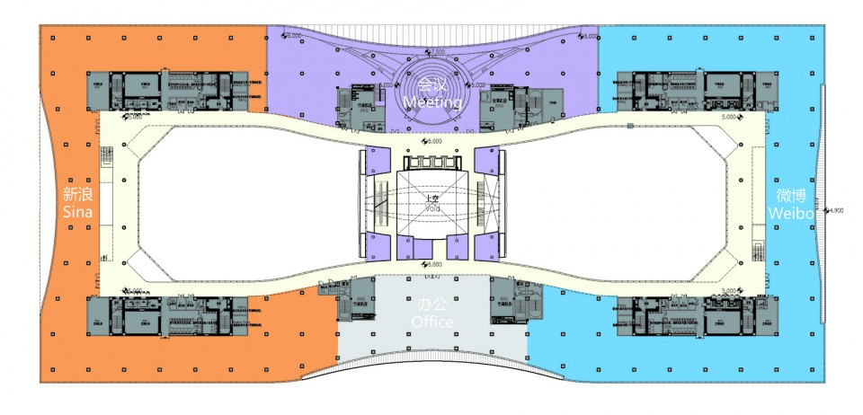 新浪总部大楼,北京/aedas