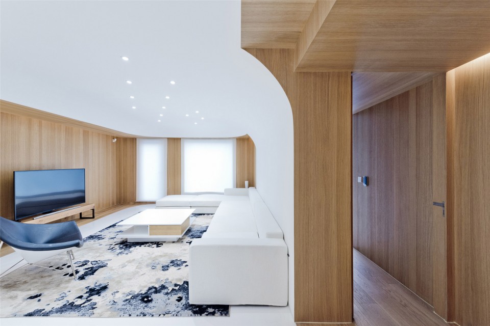020起居室 Haitang Villa, Beijing by Arch Studio