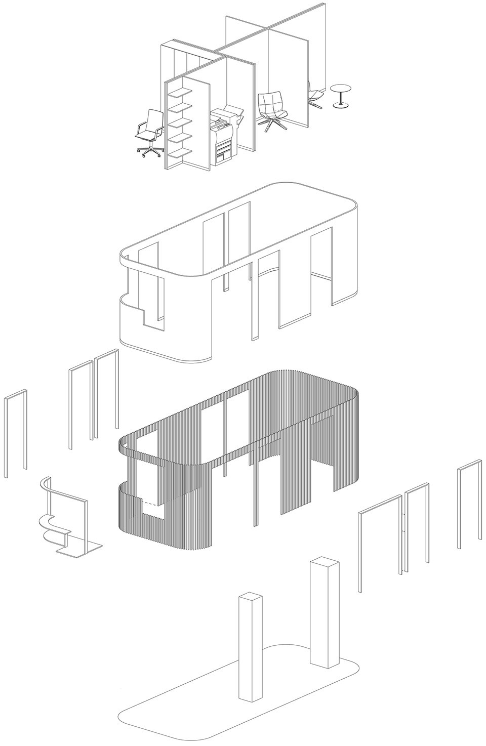 Module axonometric view 4