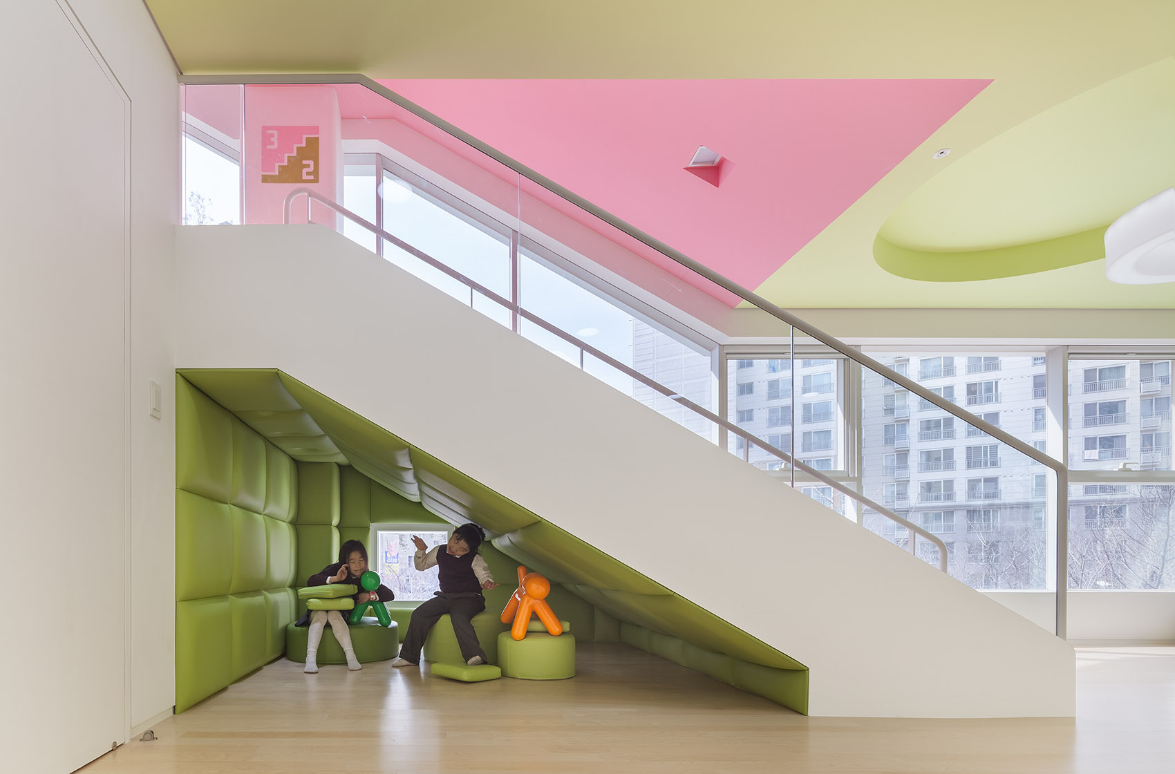 花朵幼儿园设计,首尔 / jungmin nam