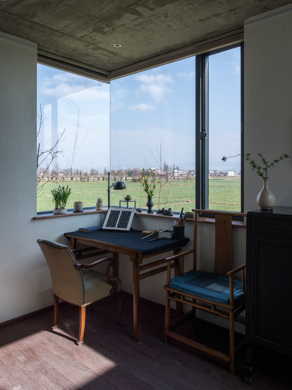 1- photo 020_主人书房 Zhu an by Zhaoyang Architects