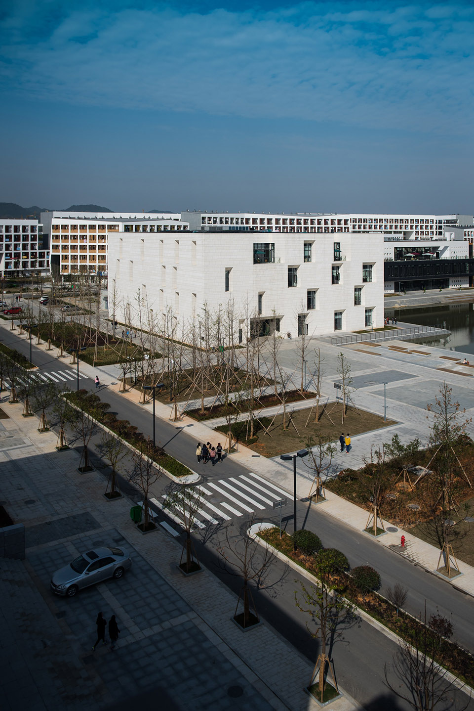 Library of Anji campus, Zhejiang University of Science and Technology ...